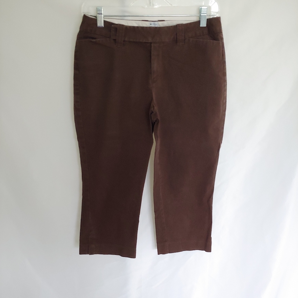 Gap Brown Capri Pants
